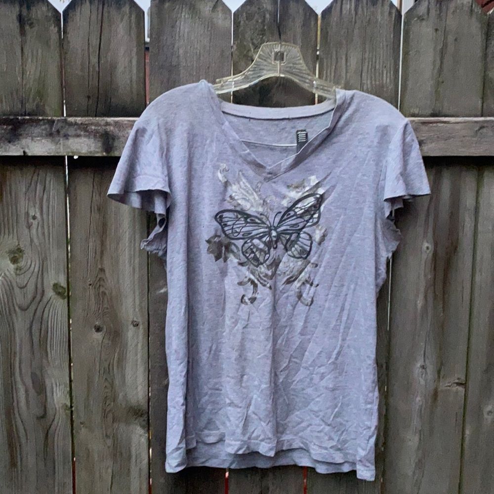 Butterfly tee sz. L
